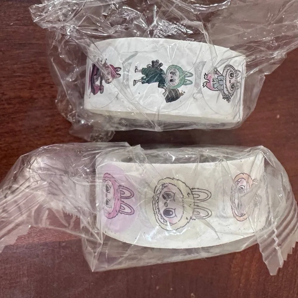 Labubu 1000 ct Sticker Roll